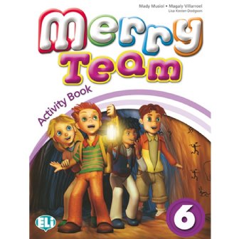 Merry Team - Activity Book + Audio CD 6