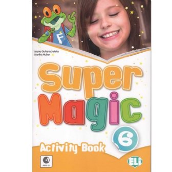 Super Magic Activity Book-full colour + Audio CD 6