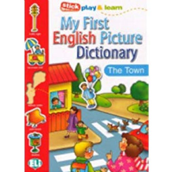 My First English Picture Dictionary - In town